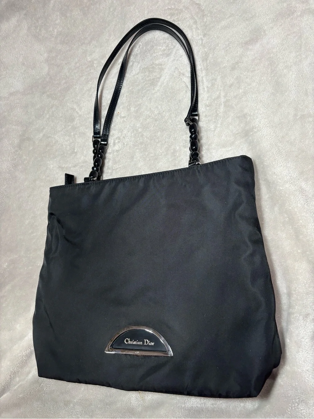 Christian Dior Vintage Nylon Malice tote bag